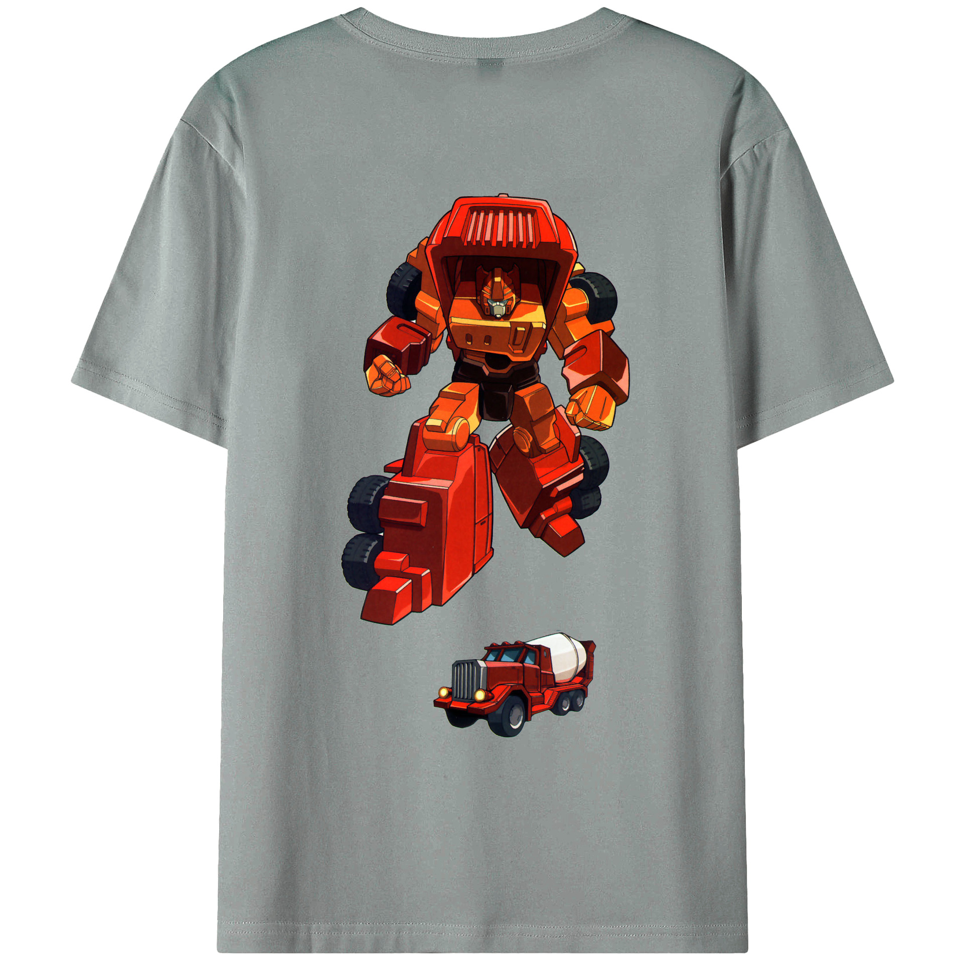 （画像用）  綿100％ メンズ半袖Tシャツ（バックプリント） 通気性